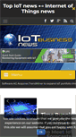 Mobile Screenshot of iotbusinessnews.com
